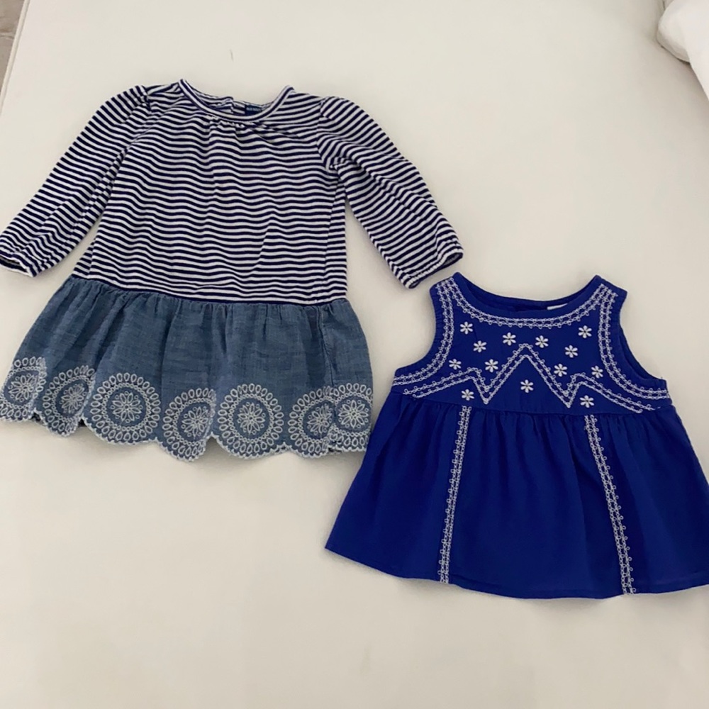 Infant girl’s dress and a top